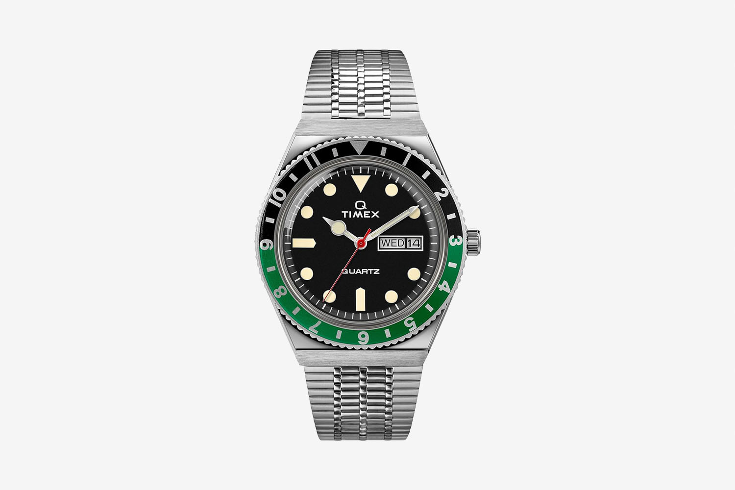 Q Timex Men’s Steel 38mm Watch