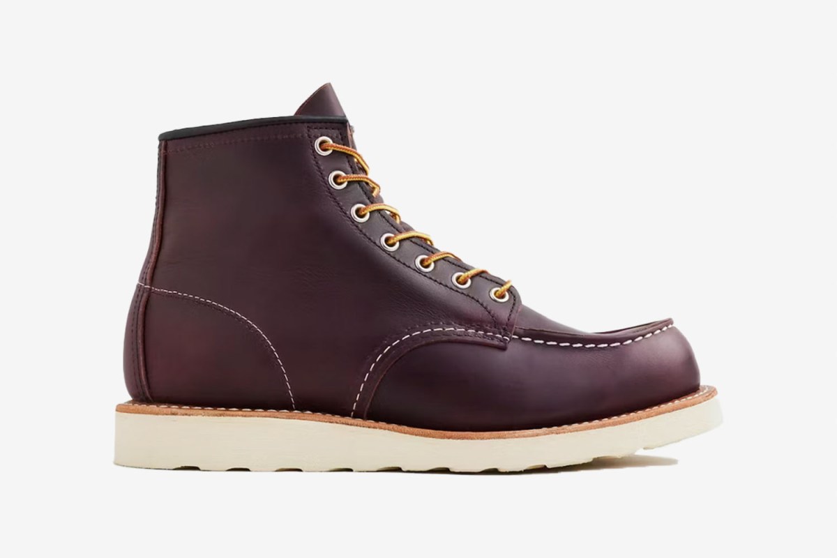 Red Wing 6-Inch Classic Moc Toe Boot