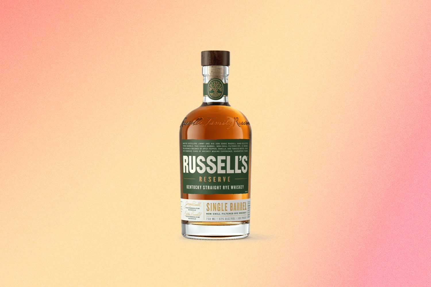 Russell’s Reserve Single Barrel Rye Whiskey