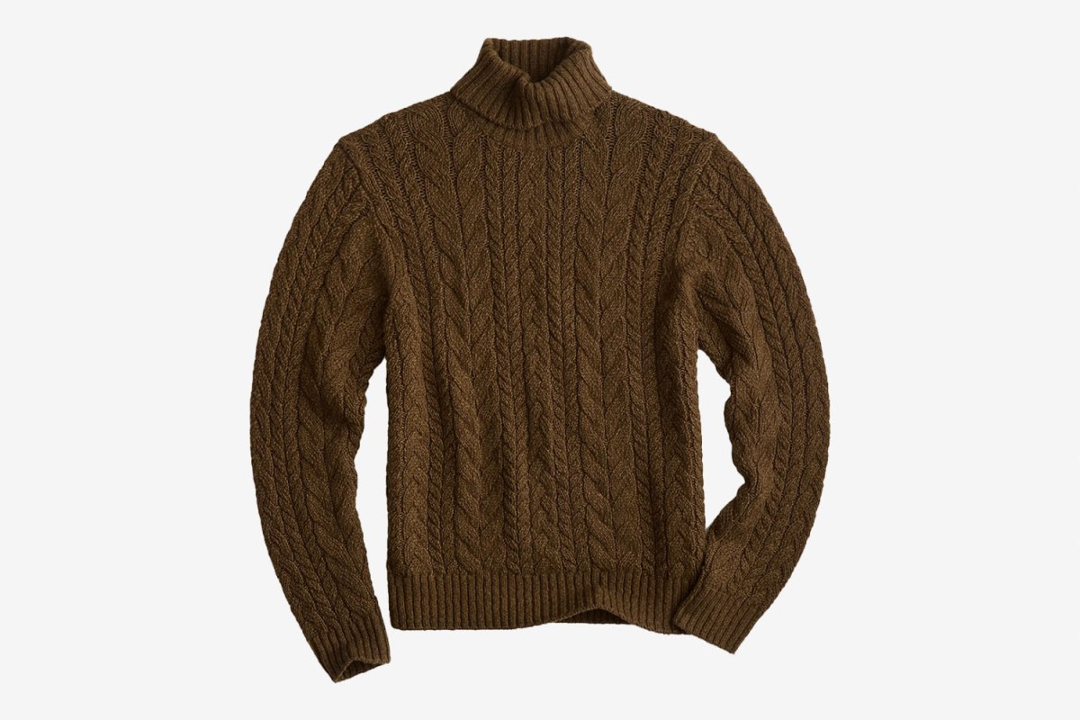 Todd Snyder Cable Turtleneck