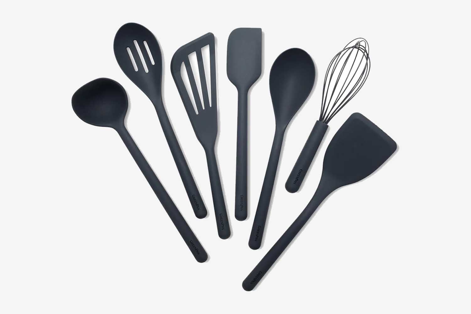 Platinum Silicone Tools 7-Piece Utensil Set