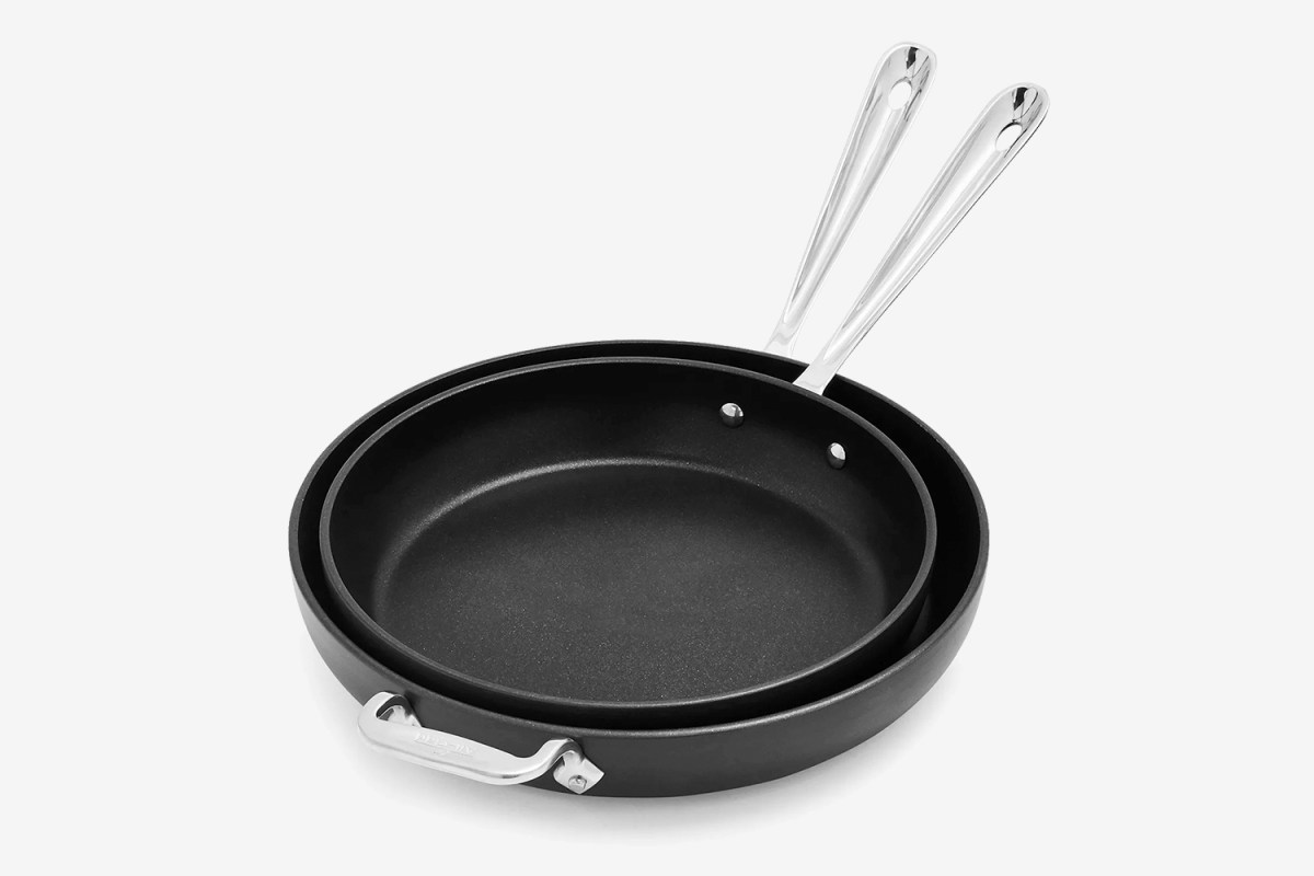 All-Clad HA1 Nonstick Skillets, 10″ and 12″ Set