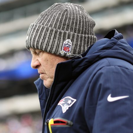 Head coach Bill Belichick of the New England Patriots.