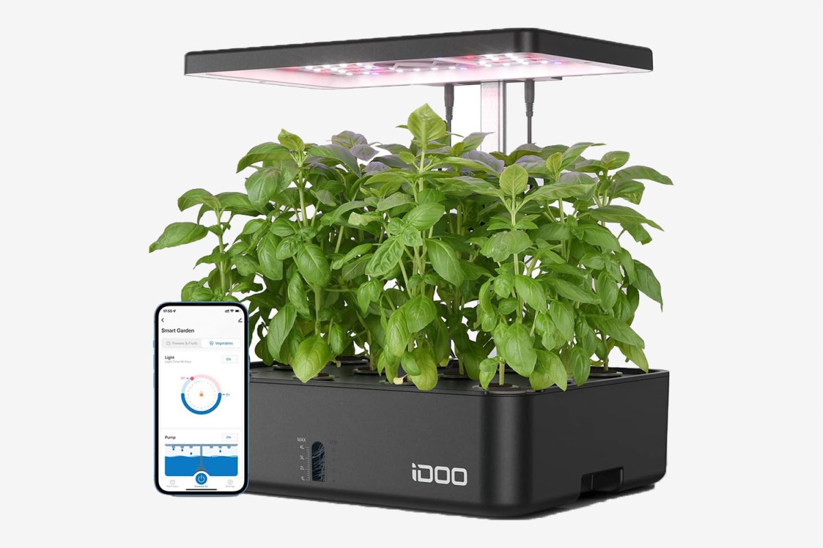iDOO WiFi 12 Pods Hydroponics Growing System