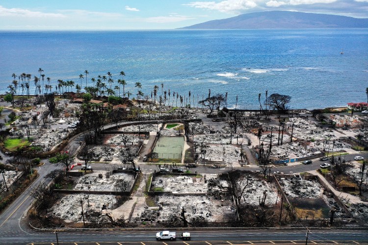 Maui fire aftermath