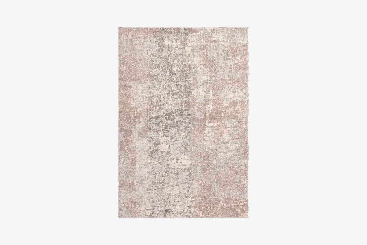 Steelside Stratton Abstract Light Gray/Beige Area Rug