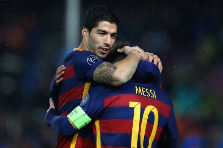 Luis Suárez and Lionel Messi
