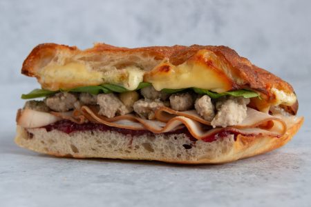 Ole & Steen's turkey feast toastie.