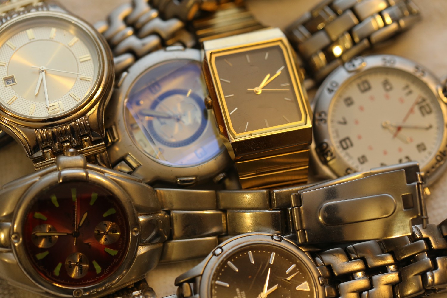 An assortment of watches