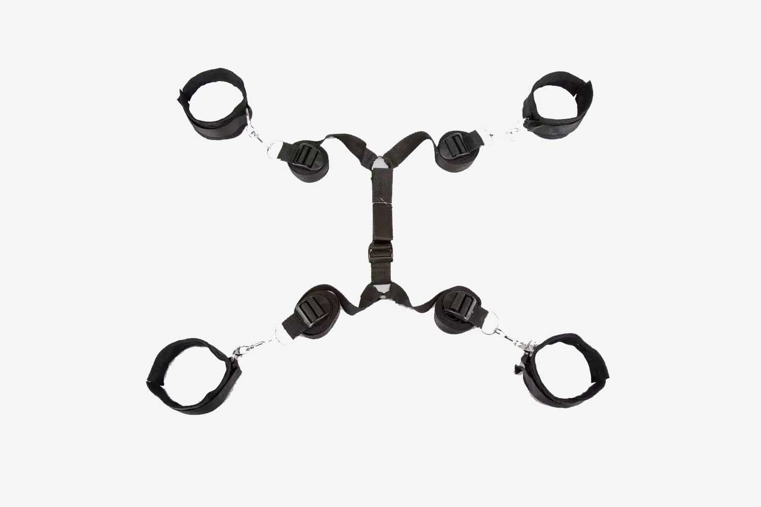 Bondage Boutique Bound to Please Under-Mattress Restraints