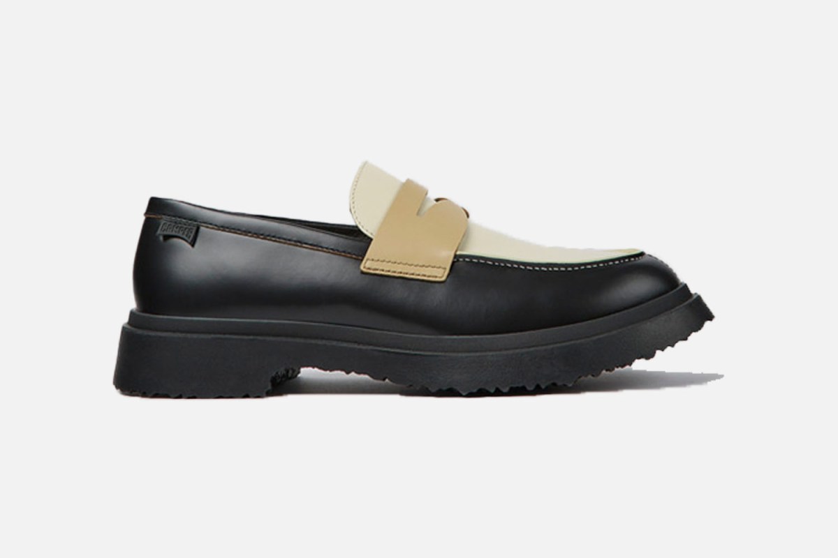 Camper Twins Leather Loafers