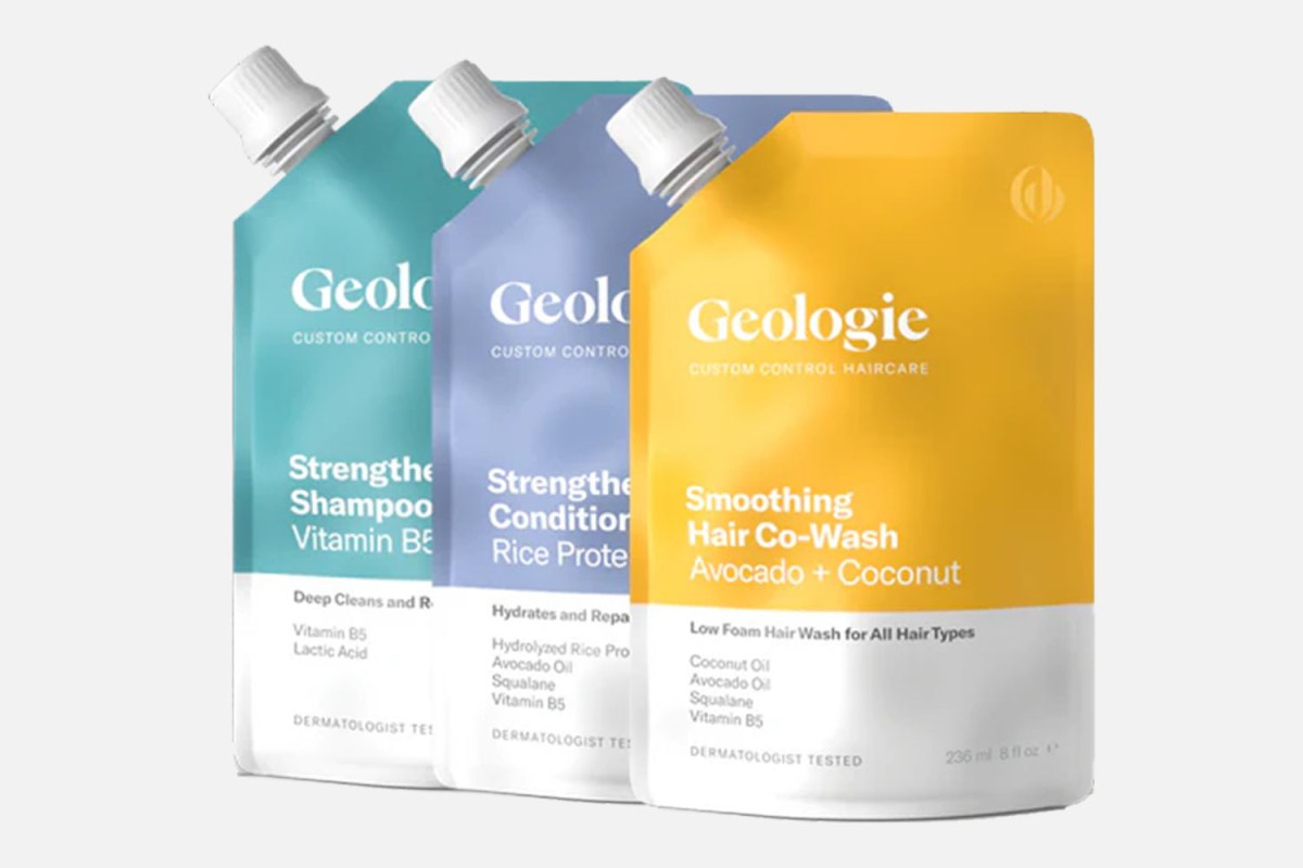 Geologie Custom Control Hair Routine — Smoothing