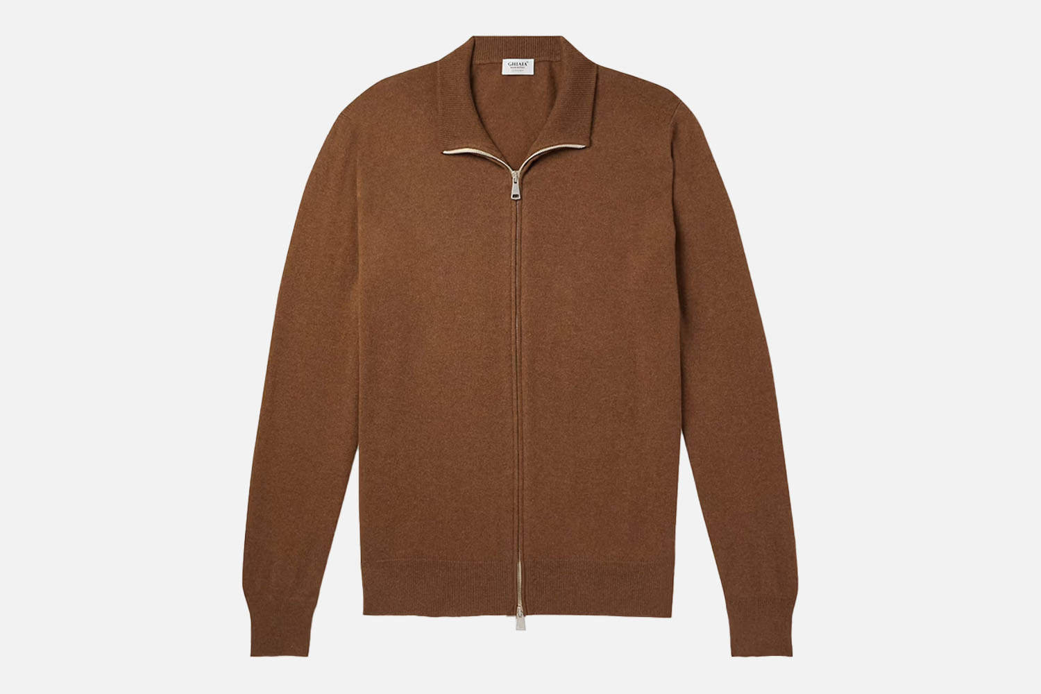 The Boutique Buy: Ghiaia Cashmere Zip-Up Cashmere Sweater