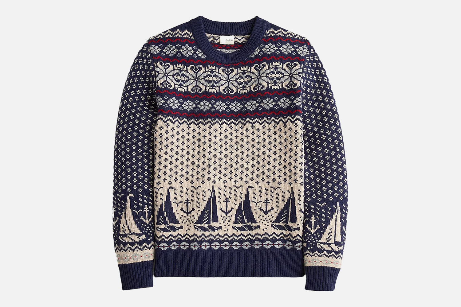 J.Crew Lambswool Fair Isle Sweater