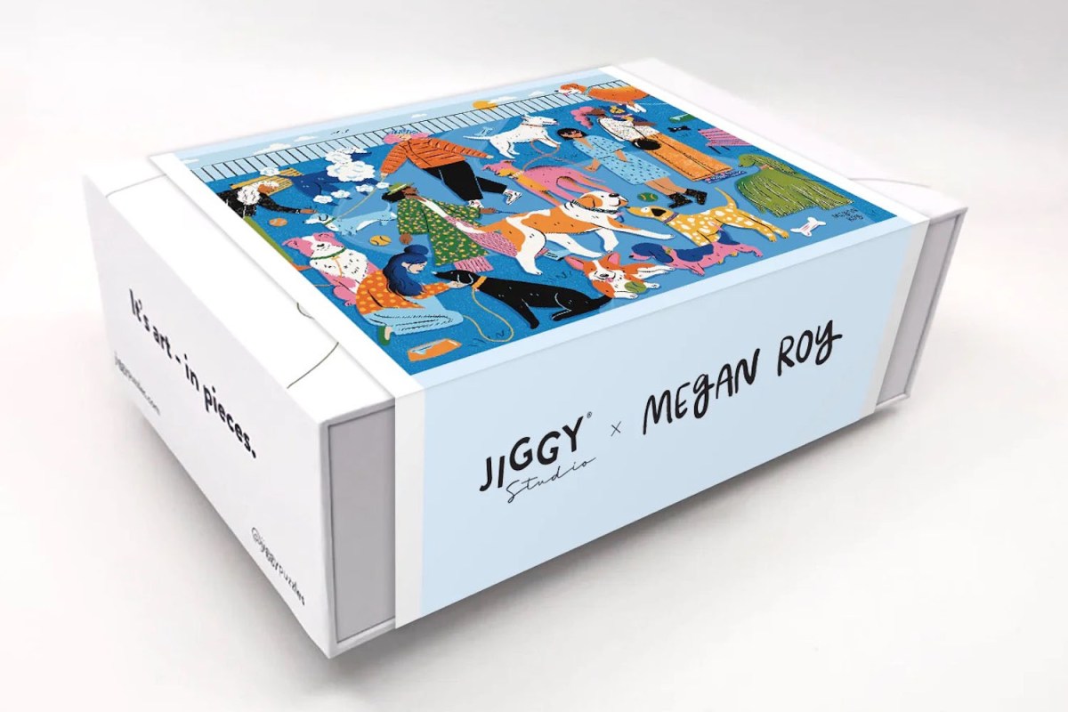 Jiggy x Megan Roy “Dog Park” 500 Piece Puzzle