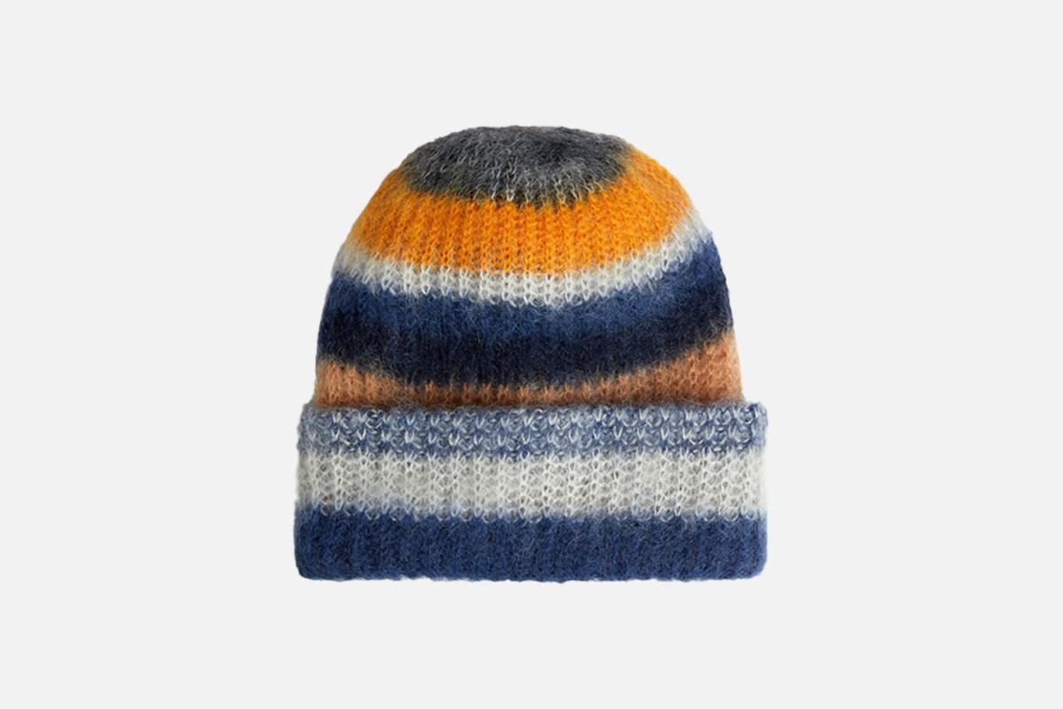 Missoni Striped Mohair Blend Beanie