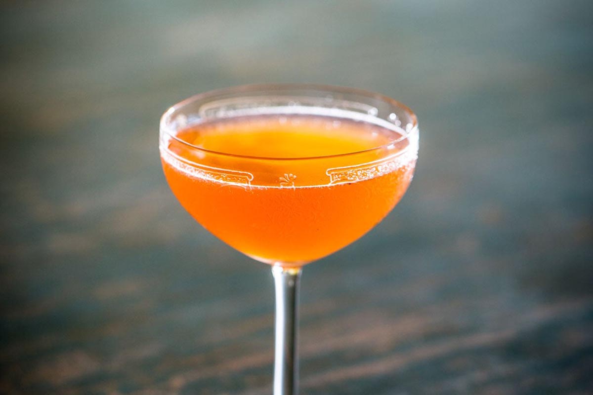 The Naked and Famous cocktail (with Del Maguey mezcal)