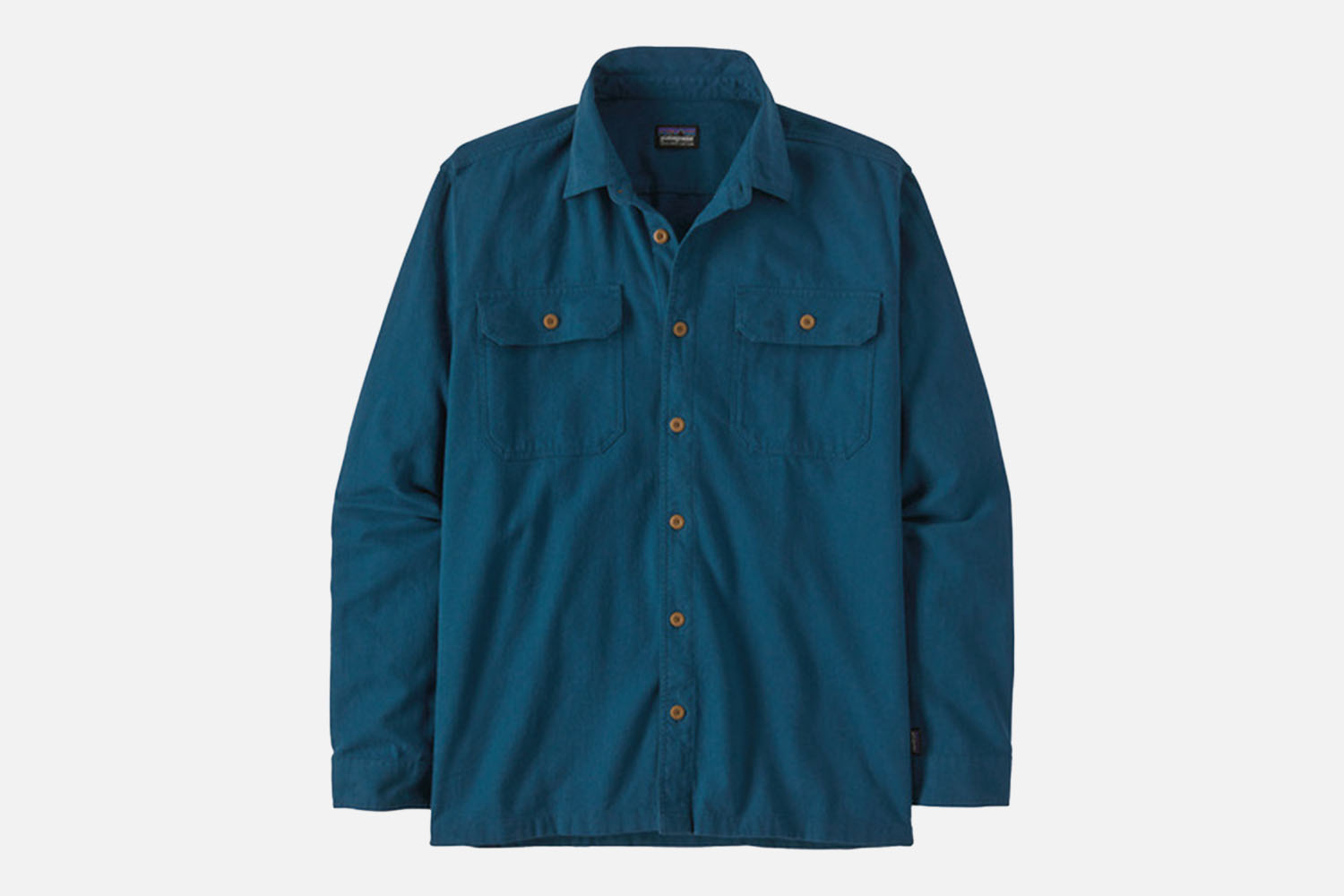 The Lightest Midweight Flannel You'll Find: Patagonia Long-Sleeved Organic Cotton Midweight Fjord Flannel Shirt