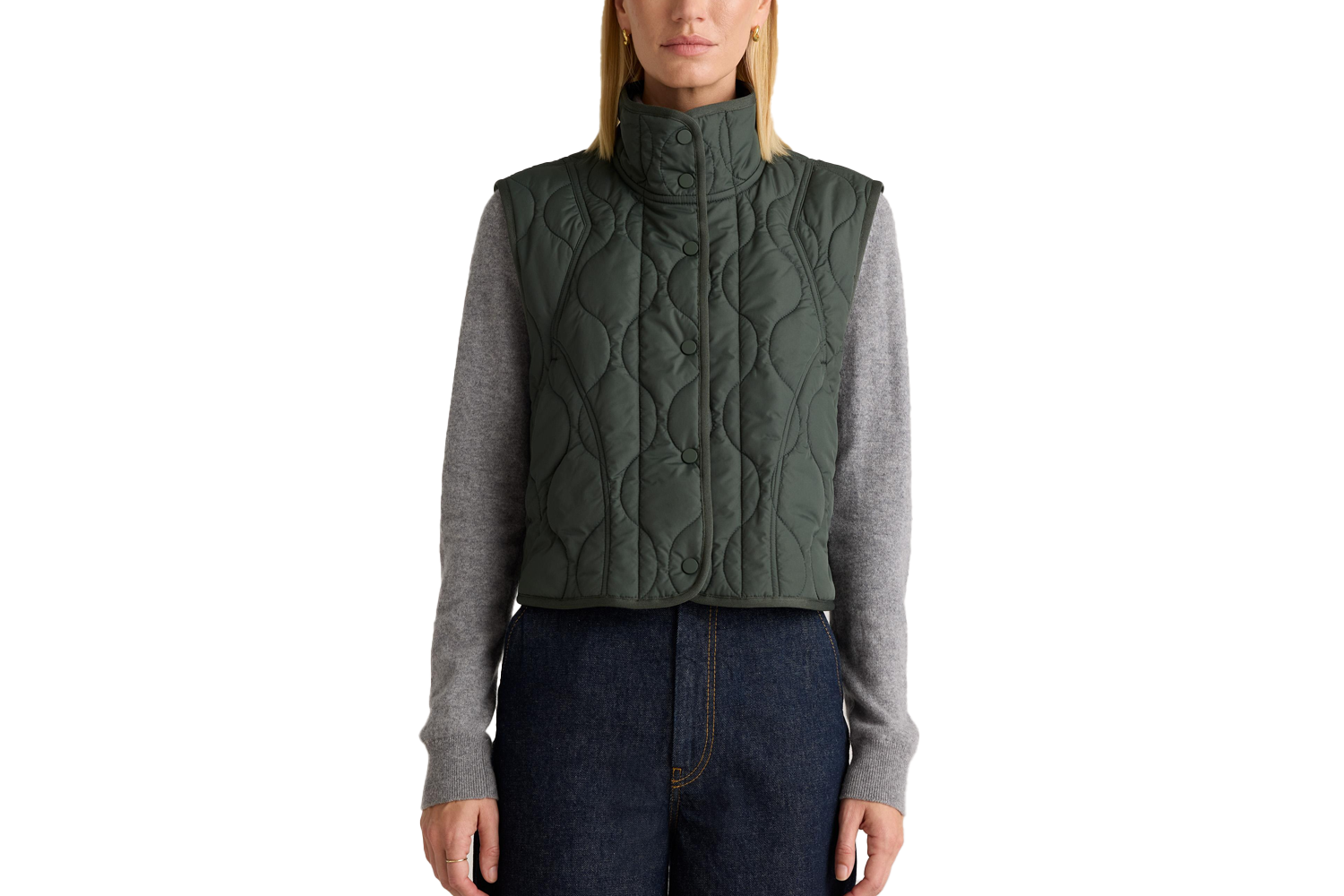 Quince Featherless Quilted Puffer Vest