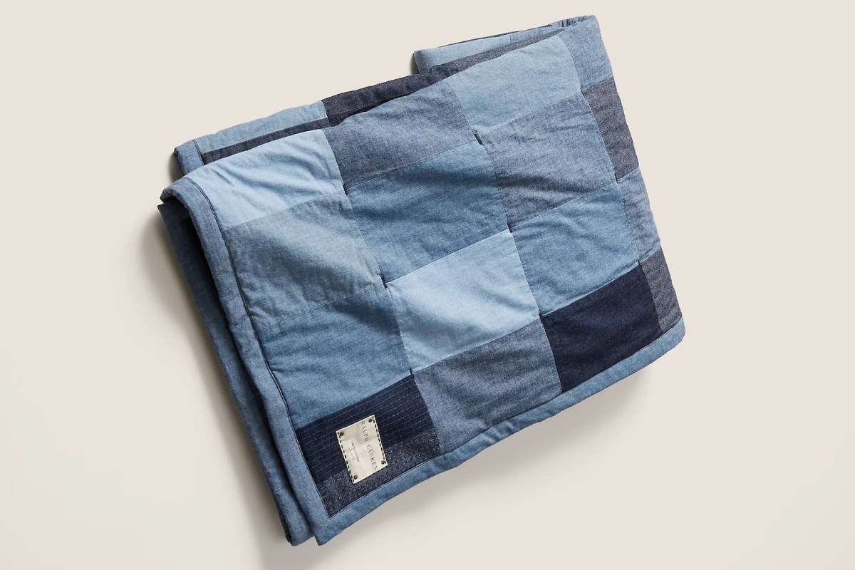 Ralph Lauren Home Tobey Quilted Throw Blanket