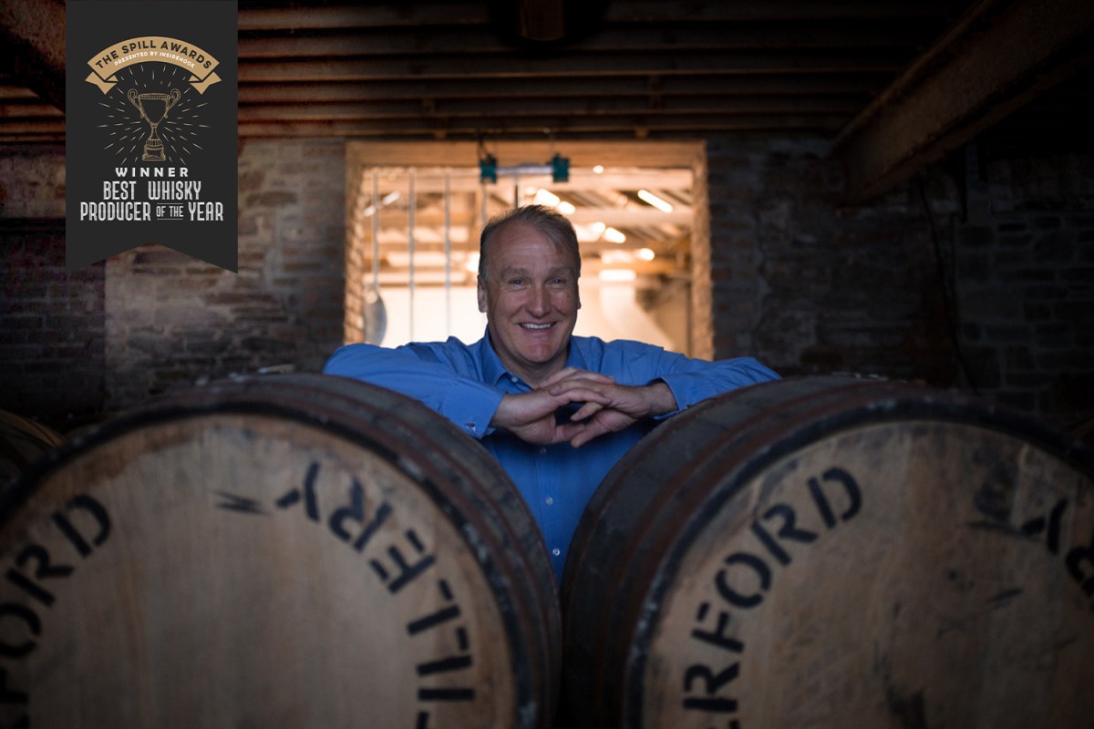 Mark Reynier of Waterford whisky and Renegade rum