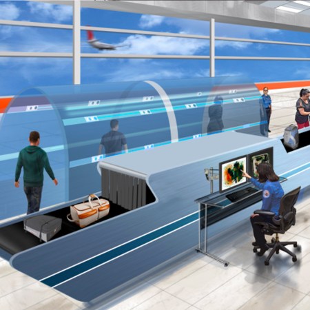 Future airport screening concept design from 2015