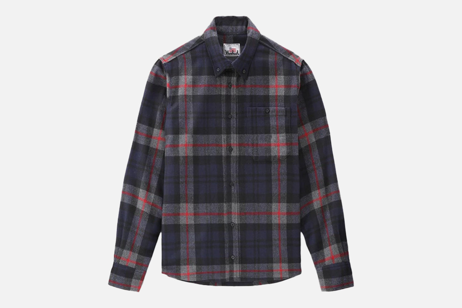 An American-Made Gem: Woolrich Wool Blend Trout Run Plaid Flannel Shirt