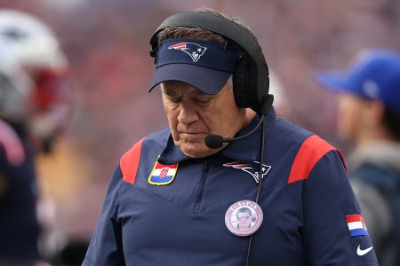 New England Patriots head coach Bill Belichick.