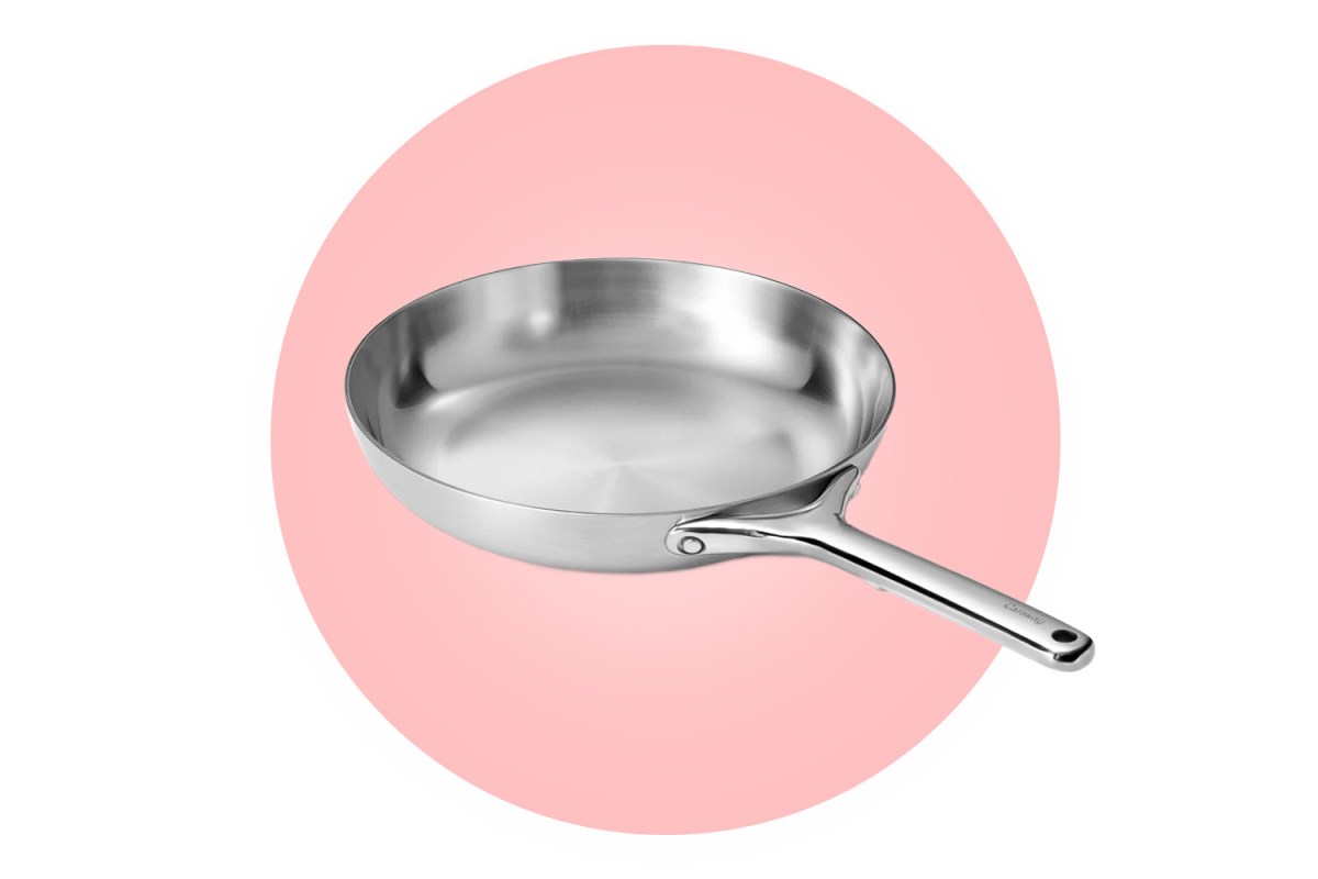 Caraway Stainless Steel Fry Pan