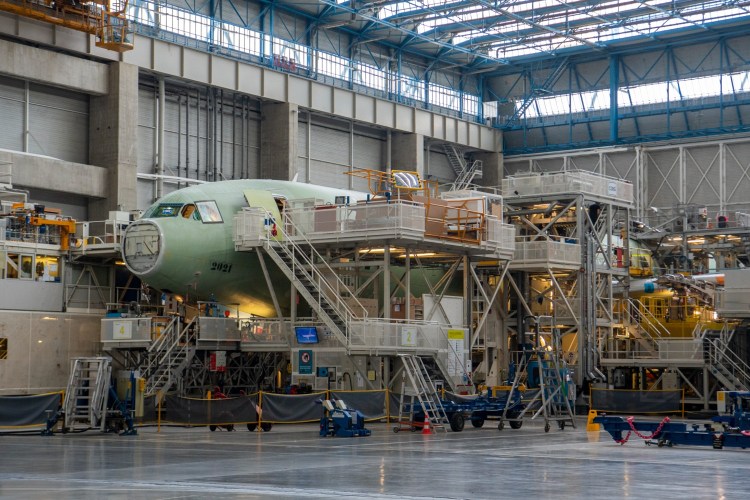 Airbus A330 under construction