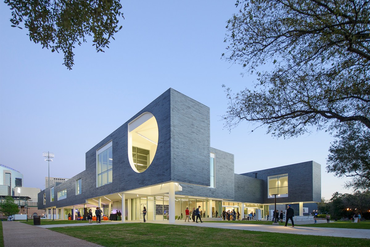 Moody Center for the Arts at Rice University in Houston, Texas, which offers free admission