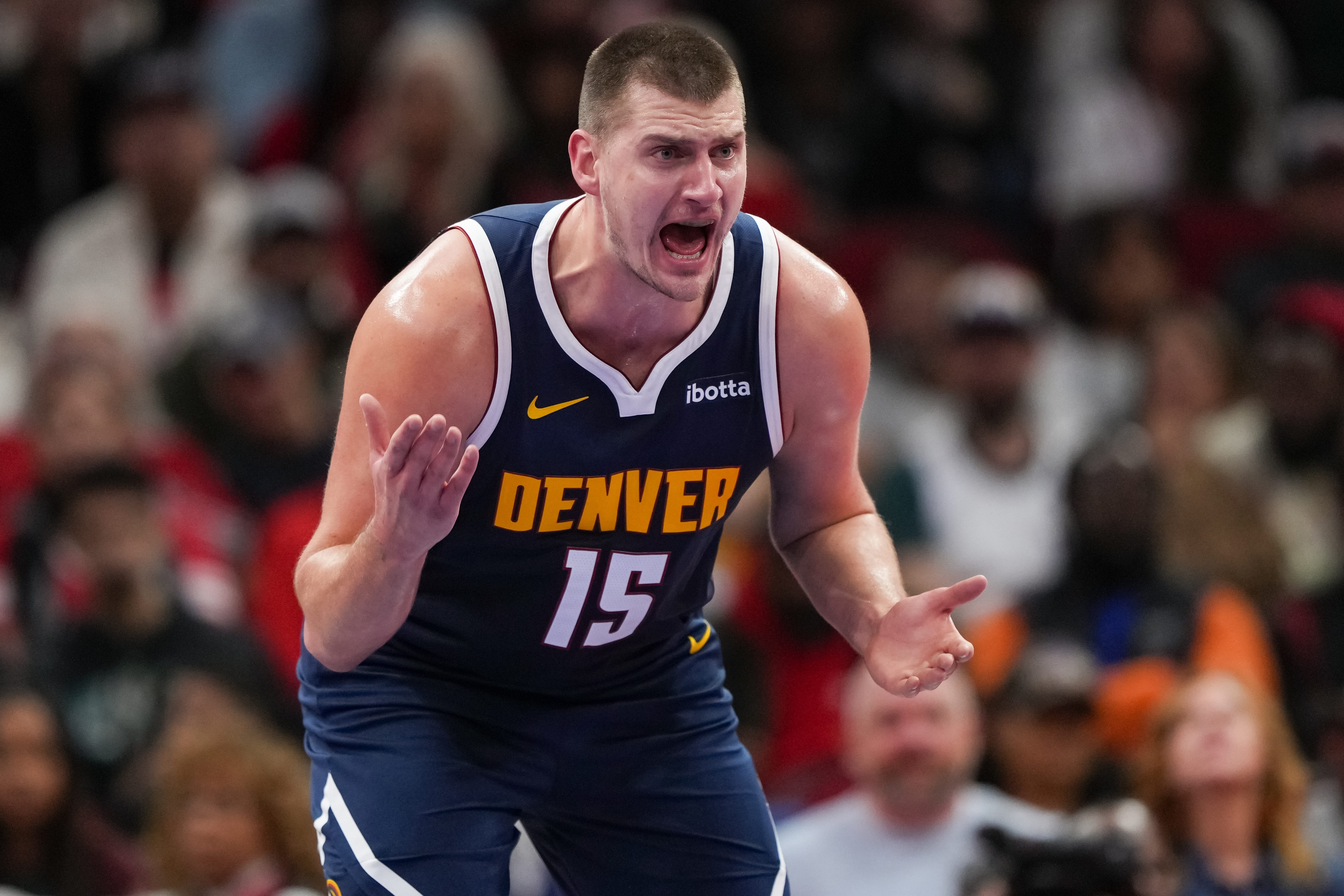 Nikola Jokic of the Denver Nuggets.