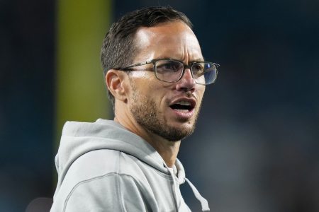 Miami Dolphins head coach Mike McDaniel.