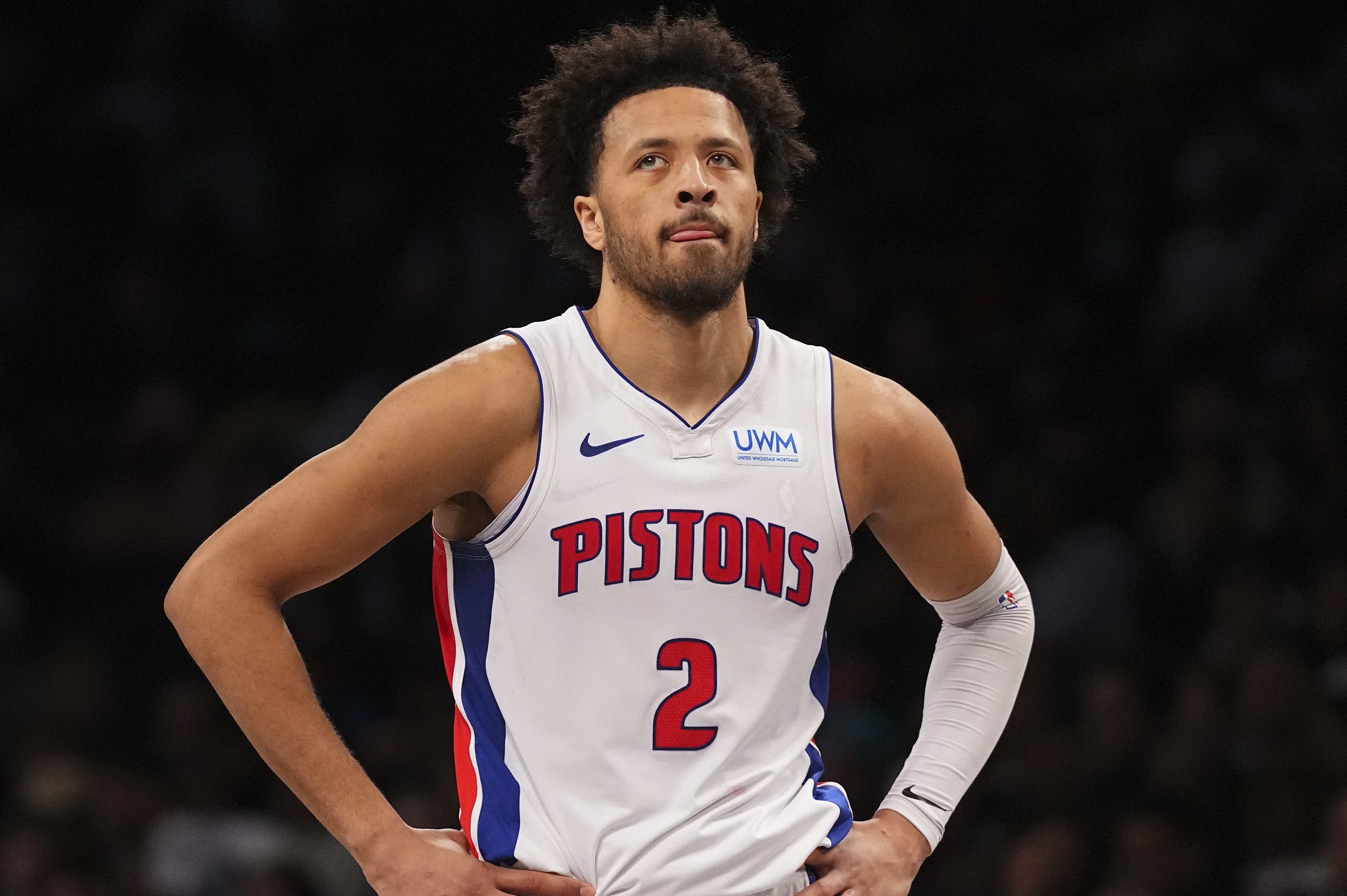Cade Cunningham of the Detroit Pistons.