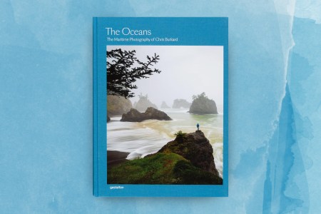 The cover "The Oceans: The Maritime Photography of Chris Burkard."