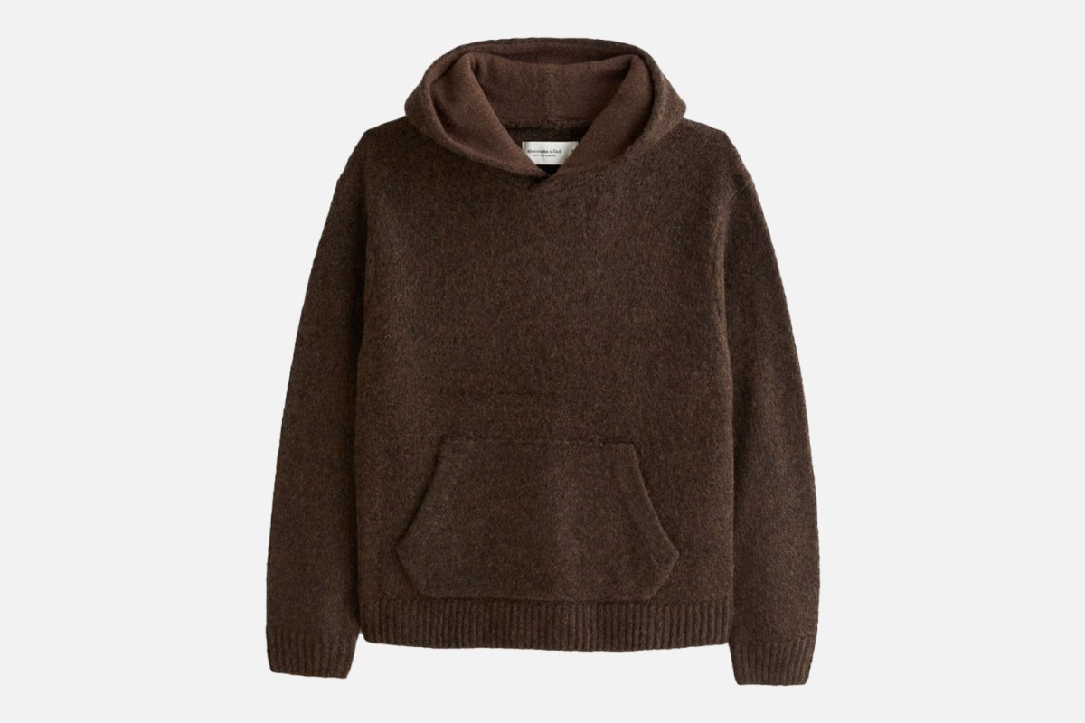 Abercrombie & Fitch Fuzzy Sweater Hoodie