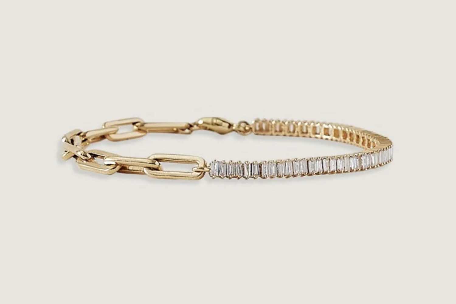 Kinn Serena Diamond Tennis Link Bracelet II