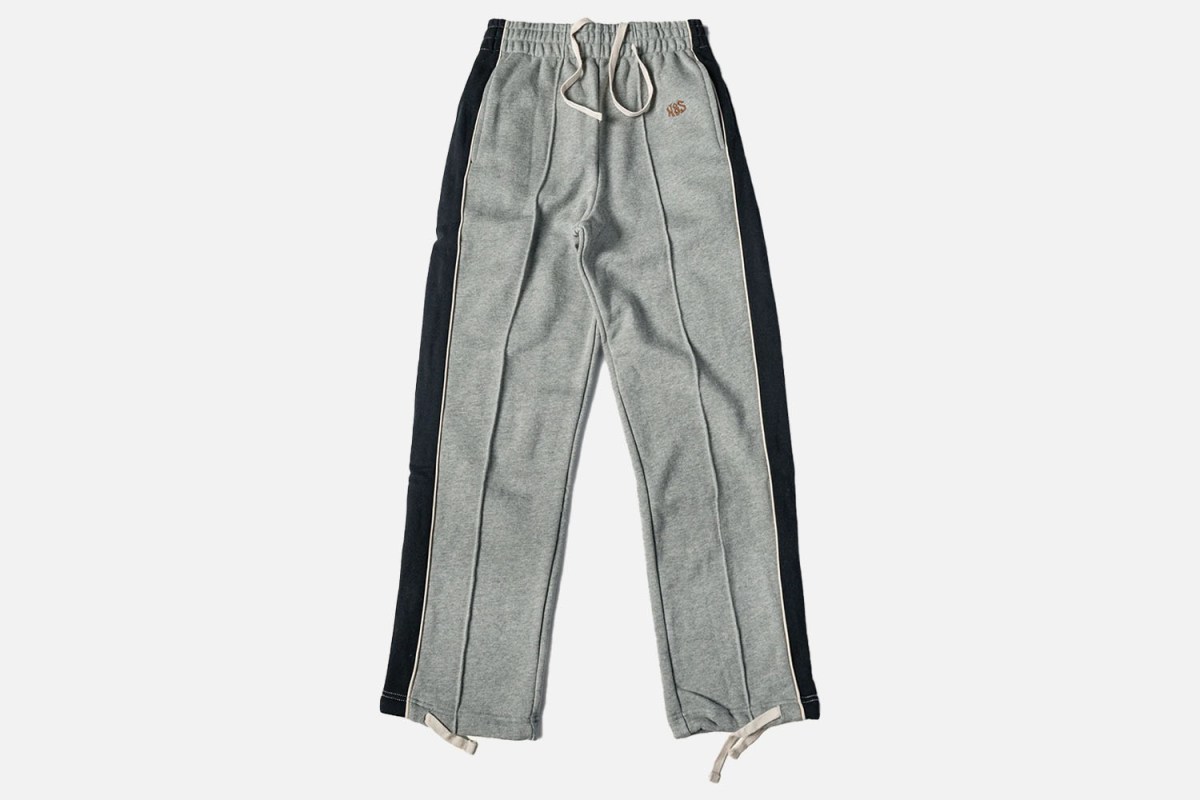 The Bronson MFG Classic Striped Cotton-Terry Sweatpants