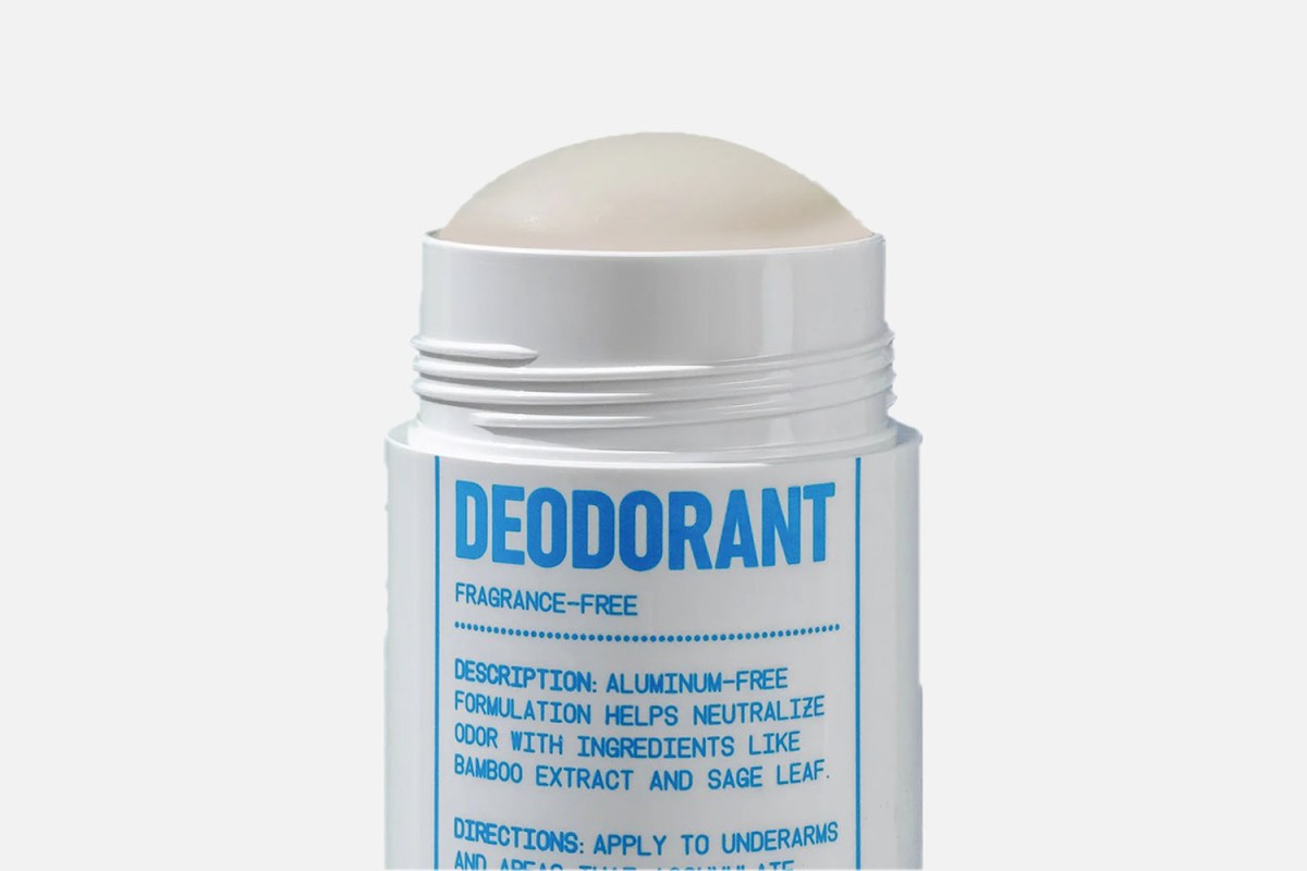 The Deodorant - Blu Atlas Fragrance-Free Deodorant 
