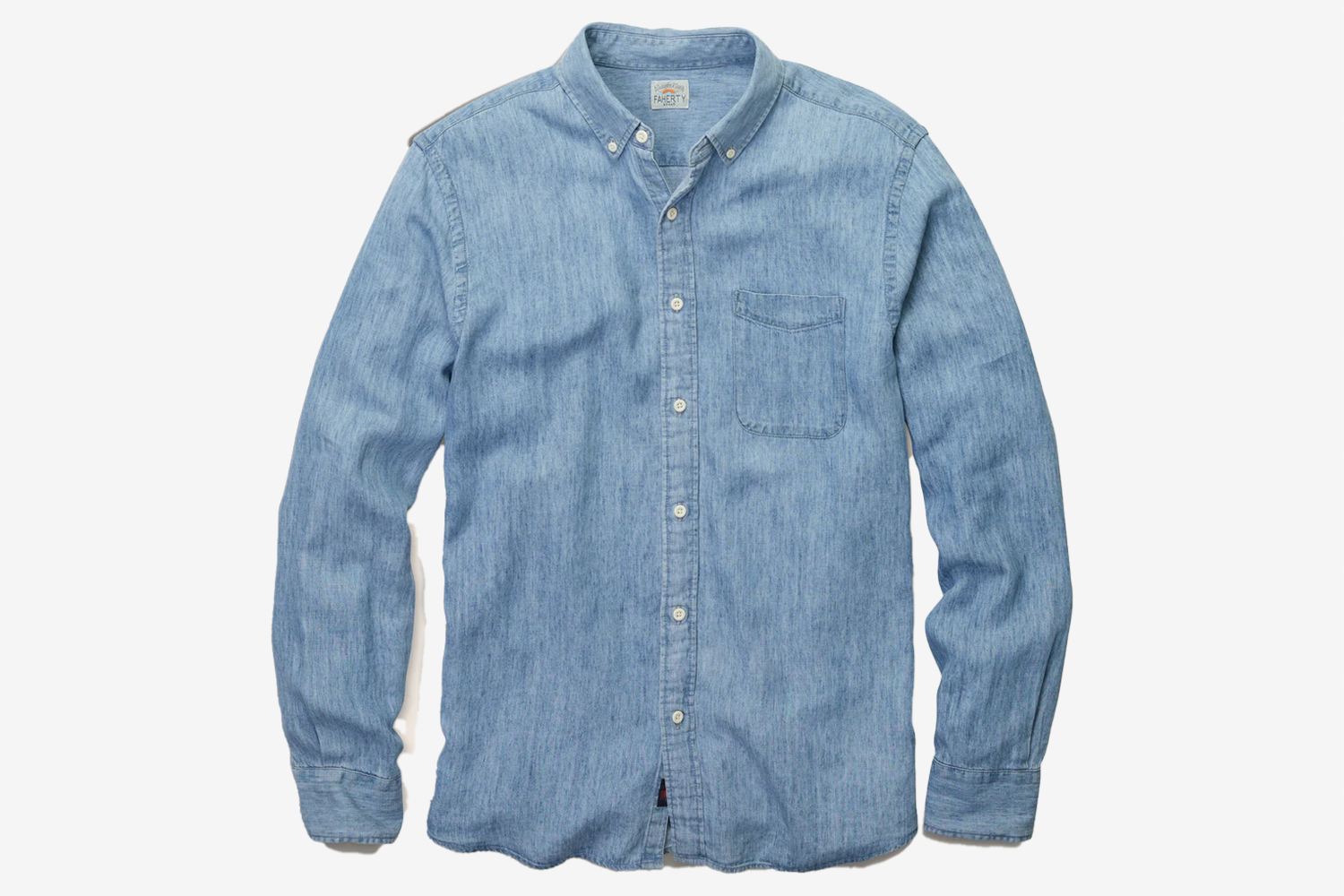 Faherty Tried & True Chambray Shirt