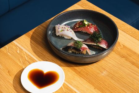 Kanpachi skipjack from Dear Sushi at Love, Makoto