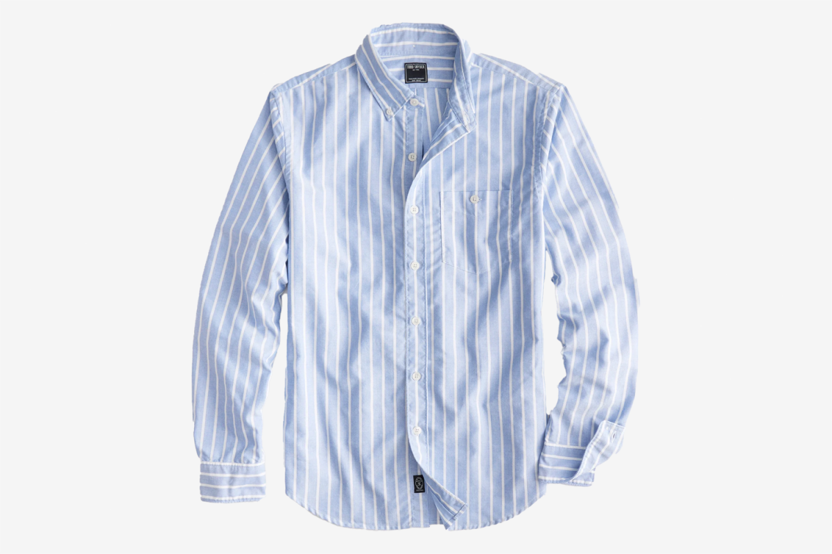 Todd Snyder Classic Fit Favorite Oxford Long-Sleeve Shirt