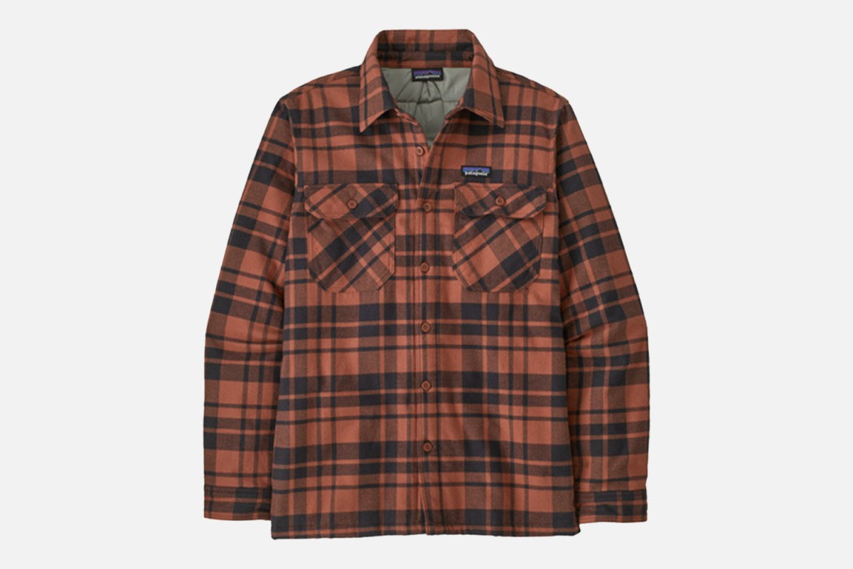 Patagonia Insulated Organic Cotton Midweight Fjord Flannel Shirt