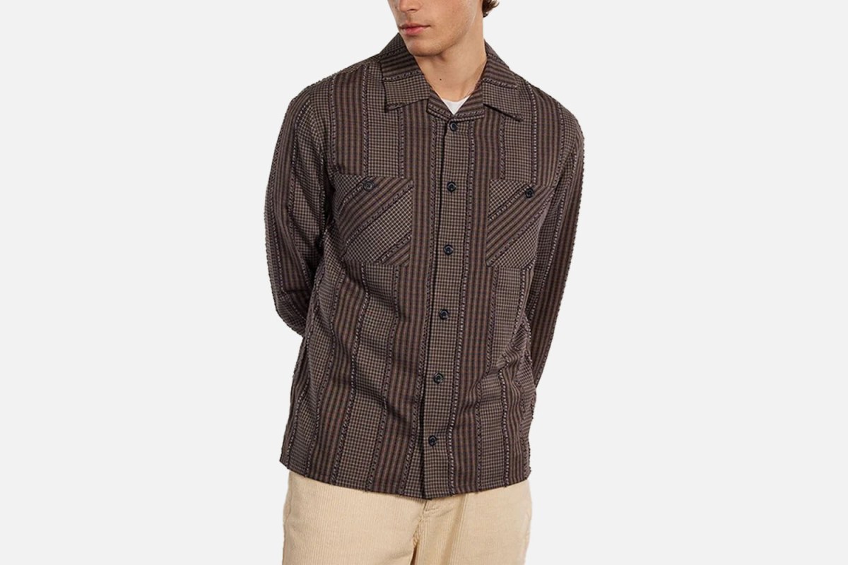 Percival Ashdown Stripe Overshirt
