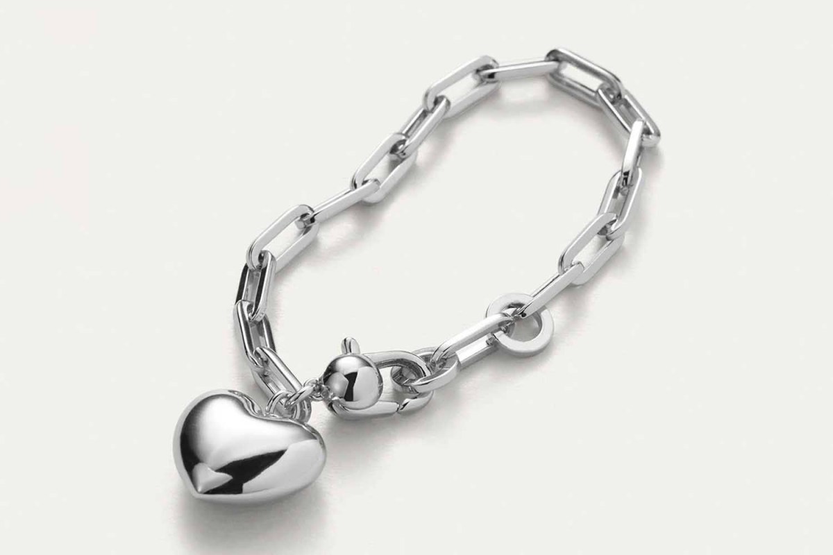 Jenny Bird Puffy Heart Bracelet