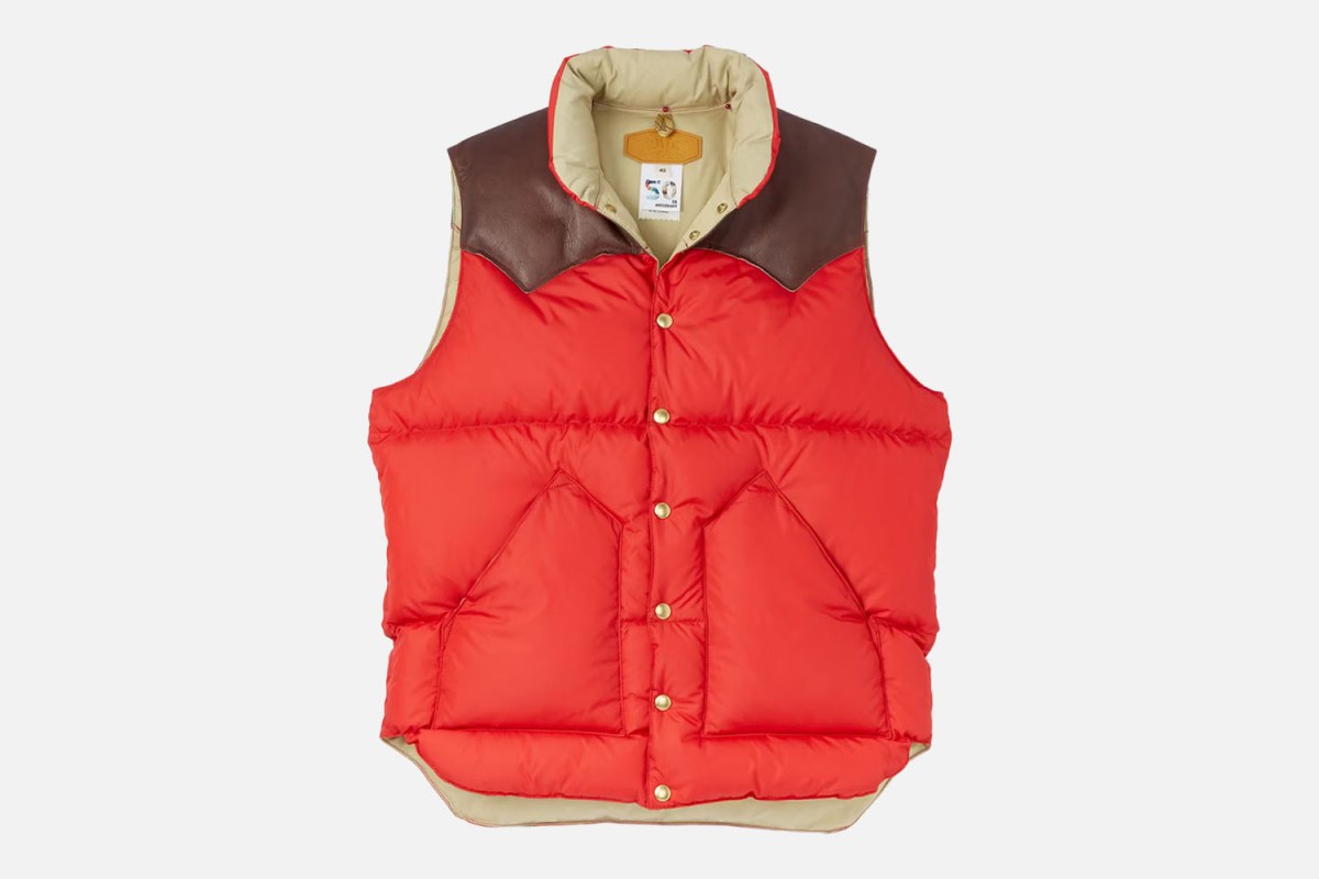 Rocky Mountain Featherbed Heritage Down Insulated Puffer Vest