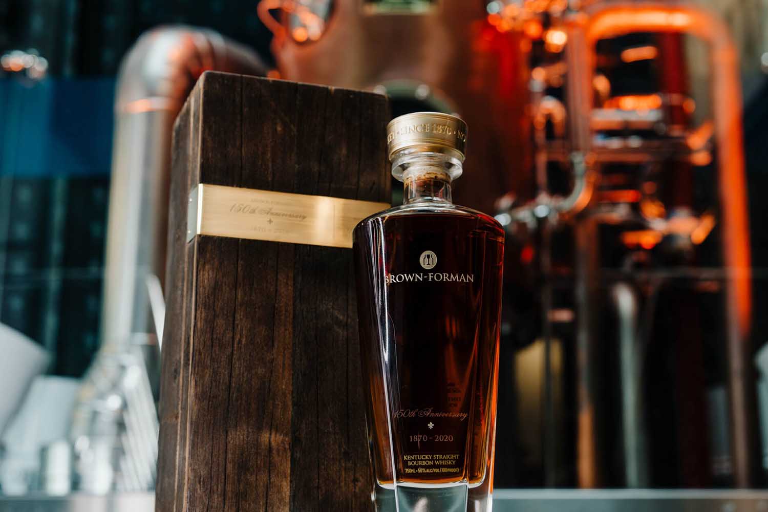The 150th Anniversary bottle from Old Forester