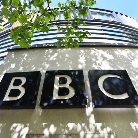 BBC outdoor signage