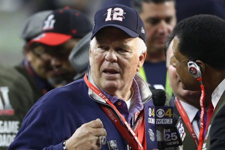 Tom Brady Sr. at Super Bowl 51 in Houston.