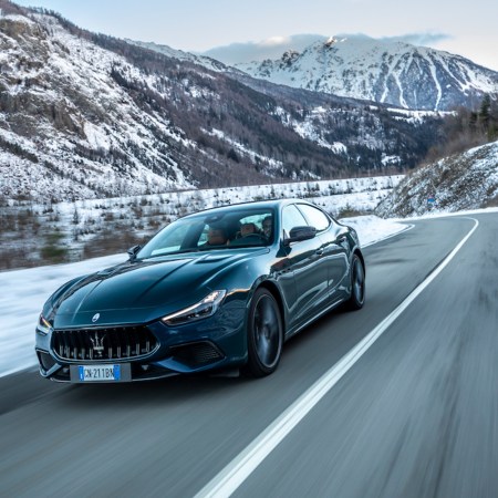 The world's fastest sedan: the Maserati Ghibli 334 Ultima, which we drove and reviewed in Italy